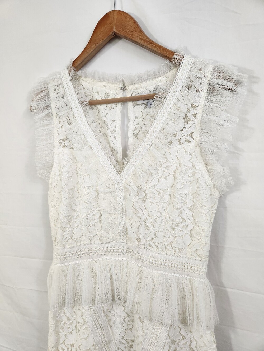 Adelyn Rae Ruffle Lace Cocktail Dress - Picture 4 of 10
